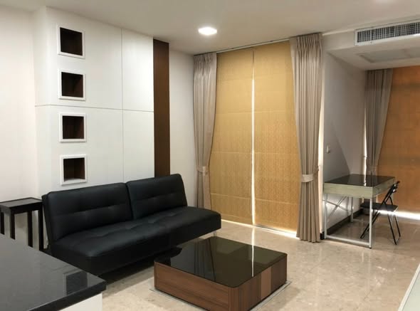 living room and bedroom and room interior of Nusasiri Grand Condo