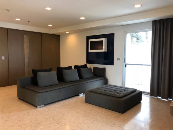 living room and room interior of Nusasiri Grand Condo
