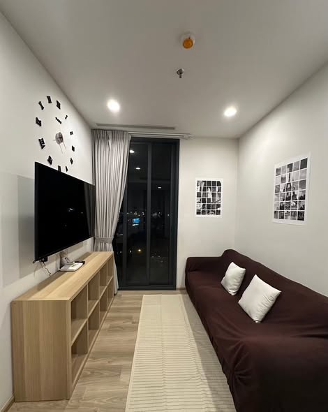 bedroom and living room of Oka Haus