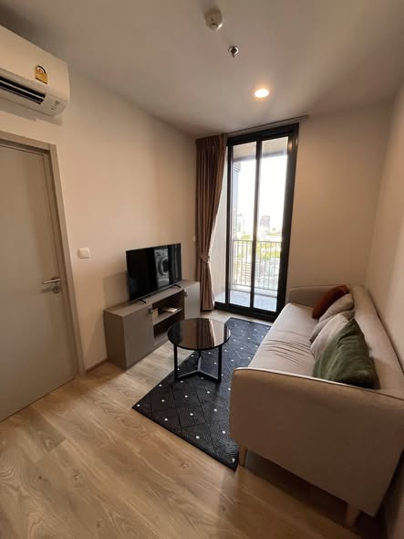 bedroom and living room of Oka Haus