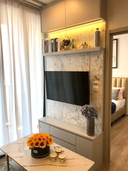 living room and bedroom and bathroom of Oka Haus
