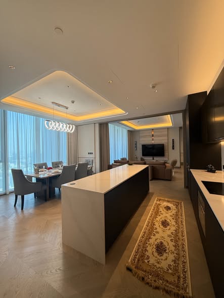 bathroom and kitchen of One 89 Wireless