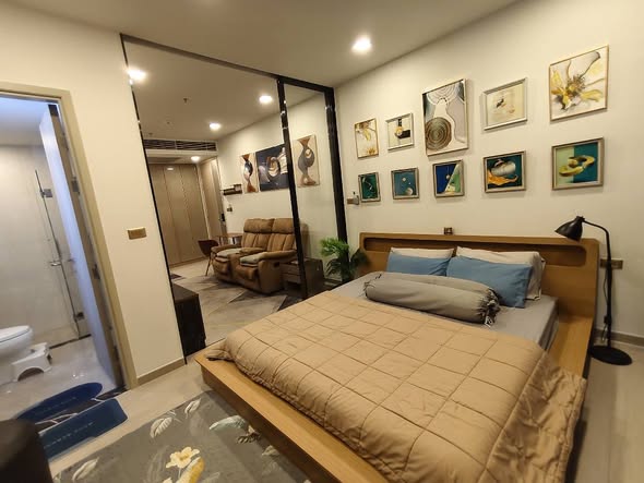 bedroom of One9Five Asoke – Rama 9