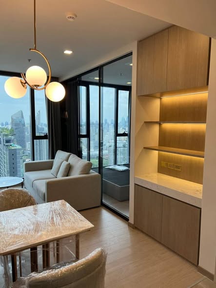 living room of One9Five Asoke – Rama 9