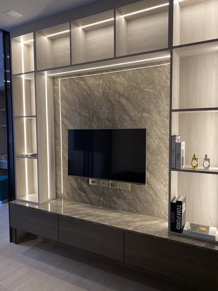 living room and room interior of One9Five Asoke – Rama 9