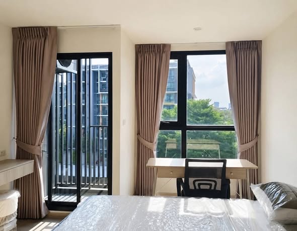 bedroom of Origin Play Sri Udom Station (Sales gallery) – ออริจิ้น เพลย์ ศรีอุดม สเตชั่น (สำนักงานขาย)