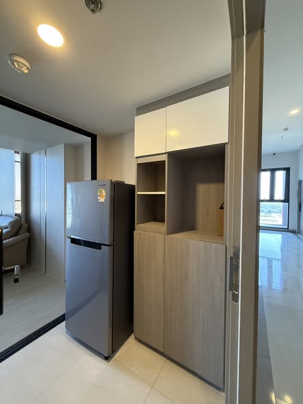 room interior and bathroom of Origin Plug&Play Ramkhamhaeng Triple Station