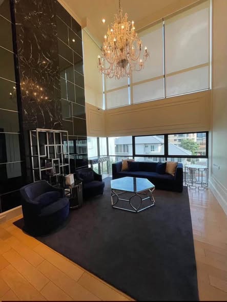 living room and room interior of P Villa Lamoon Thonglor 23