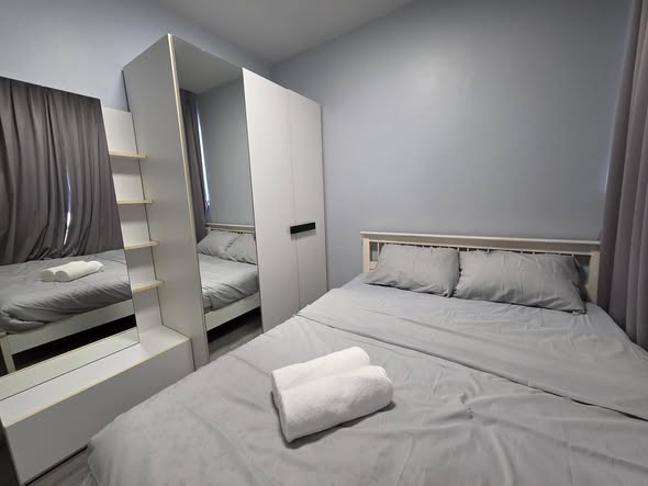 bedroom of Pano Ville Condominium