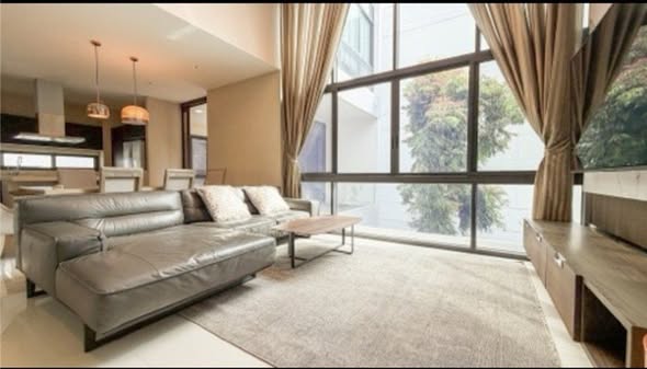 living room and bedroom of Parc Priva