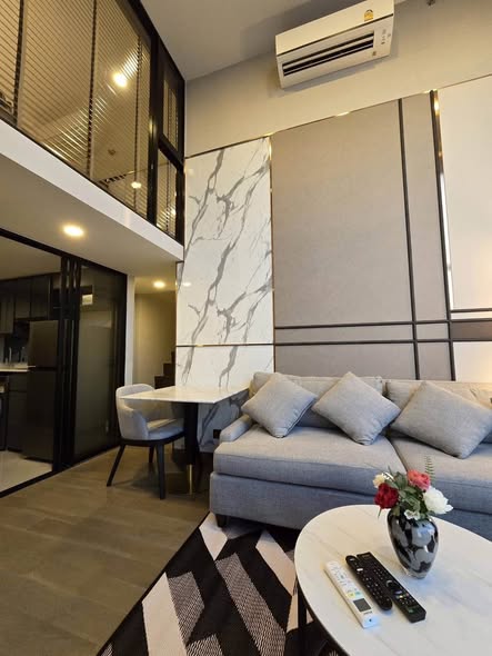 living room of Park Origin Chula-Sam Yan