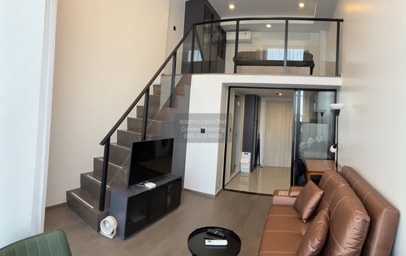 living room and room interior of Park Origin Chula-Sam Yan
