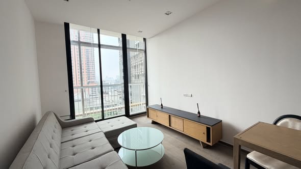 living room of Park Origin Phrom Phong