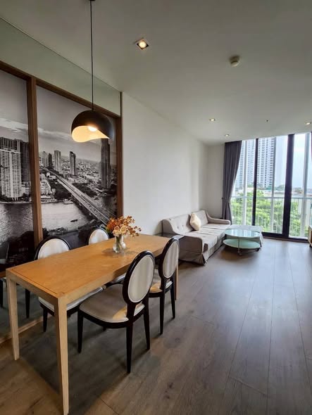 living room and room interior of Park Origin Phrom Phong