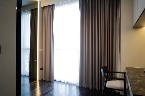 bedroom and room interior of Park​ Origin​ Thonglor