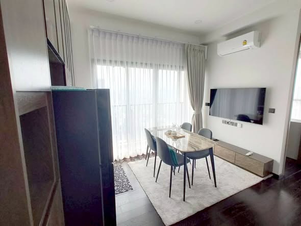 living room and bedroom and room interior of Park​ Origin​ Thonglor
