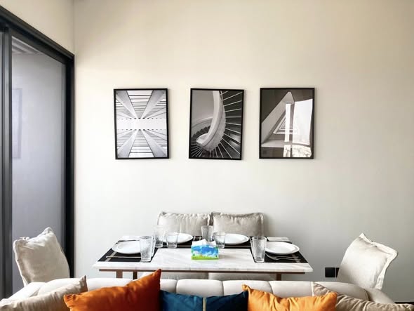 living room and room interior of Park​ Origin​ Thonglor