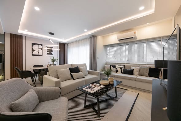 living room of Park Thonglor Tower