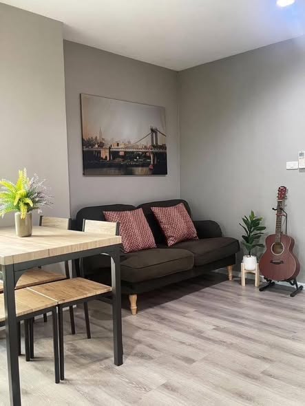 living room of Pause Sukhumvit 107 : พอส สุขุมวิท 107