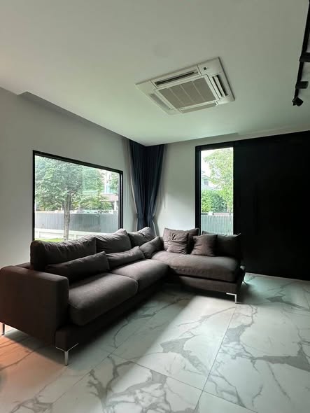 living room and room interior of Perfect Place Rama 9 – KrungthepKreetha