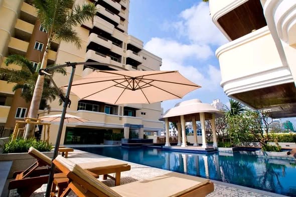 pool of Piyathip Place Serviced Apartment