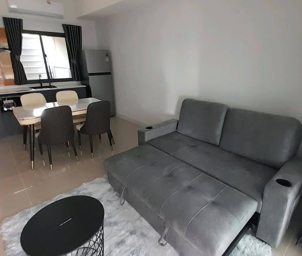 bedroom and living room of Pleno Sukhumvit-Bangna 2