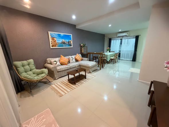 living room of Plex Residence Kaset – Nawamin