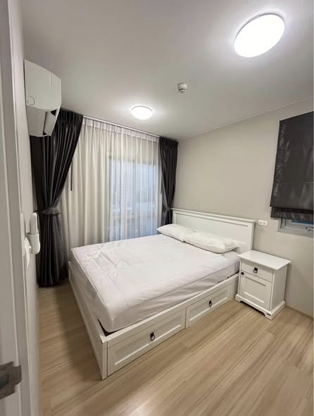 bedroom of PLUM CONDO CHAENGWATTANA STATION พลัม คอนโด แจ้งวัฒนะ สเตชั่น