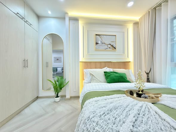 bedroom of PLUM CONDO CHAENGWATTANA STATION พลัม คอนโด แจ้งวัฒนะ สเตชั่น