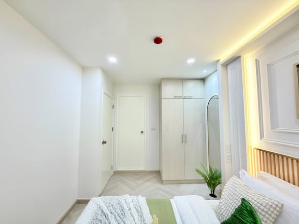 bedroom of PLUM CONDO CHAENGWATTANA STATION พลัม คอนโด แจ้งวัฒนะ สเตชั่น