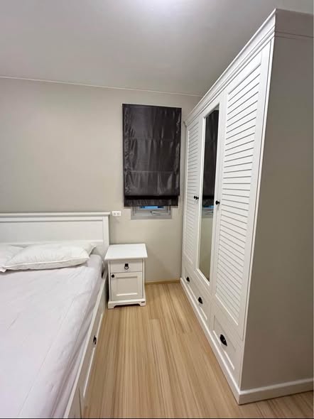 bedroom and room interior of PLUM CONDO CHAENGWATTANA STATION พลัม คอนโด แจ้งวัฒนะ สเตชั่น