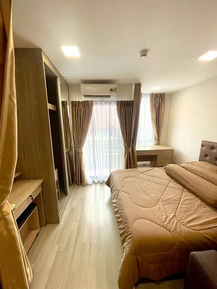 bedroom of พลัมคอนโด สะพานใหม่ สเตชั่น PLUM CONDO SAPHANMAI STATION