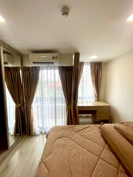 bedroom of พลัมคอนโด สะพานใหม่ สเตชั่น PLUM CONDO SAPHANMAI STATION