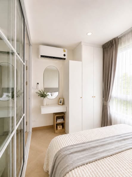 bedroom of Plum @ Nawamin