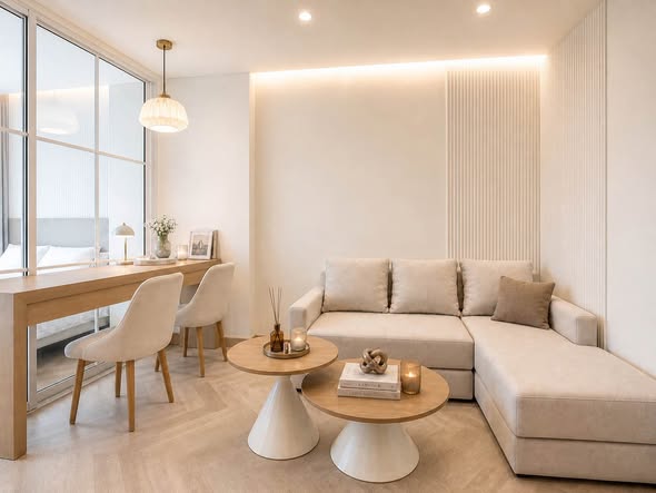 living room of Plum @ Nawamin
