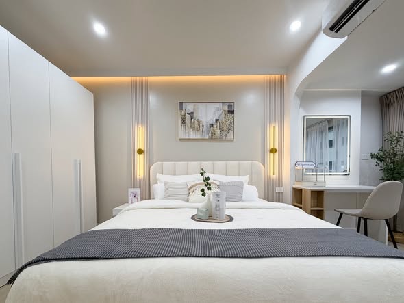 bedroom of Pracha Niwet Condominium