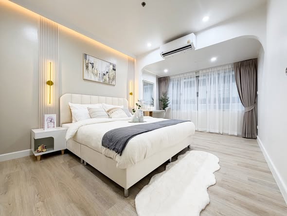 bedroom of Pracha Niwet Condominium