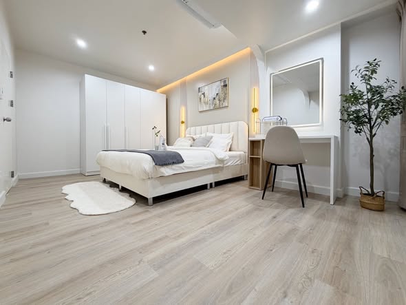 bedroom of Pracha Niwet Condominium
