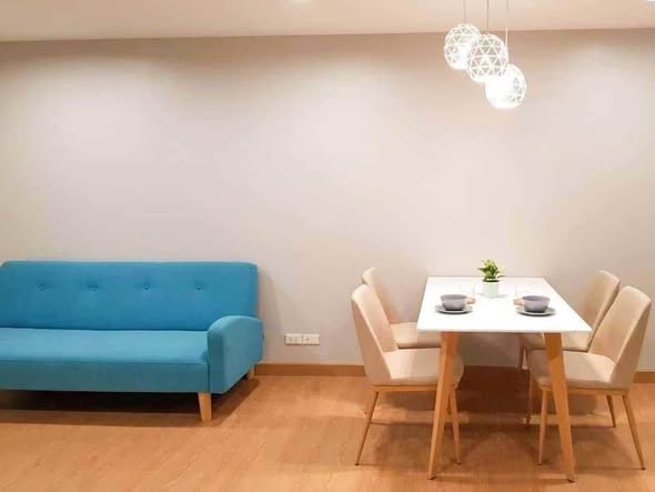 living room and room interior of Pratunam Prestige Condominium