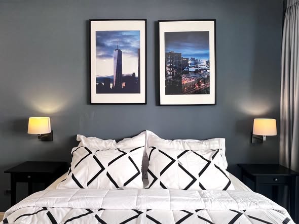 bedroom of Premier Condominium