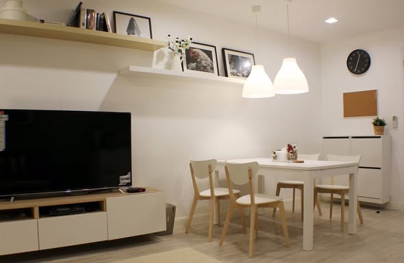 living room and room interior of Premier Condominium