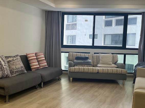 living room and bedroom of President Park