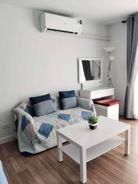 living room and bedroom of Punna Residence 2 @ Nimman