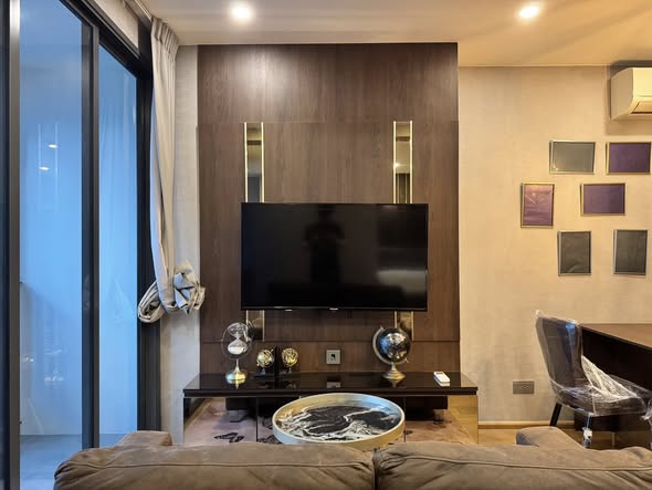 living room and bedroom and room interior of Q Chid Lom – Phetchaburi