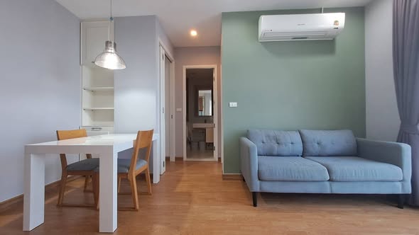 living room of Q House Sukhumvit 79