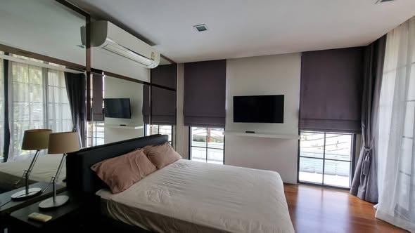 bedroom and room interior of Quarter 31