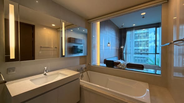 bathroom of Quattro by Sansiri
