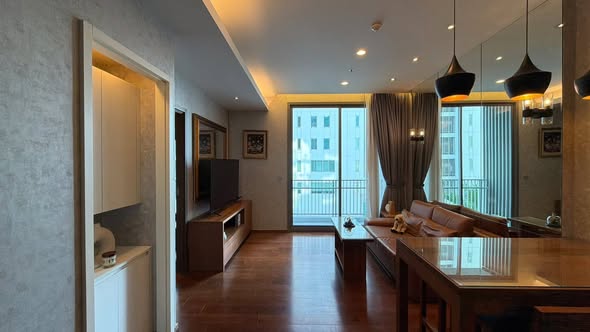 living room of Quattro by Sansiri