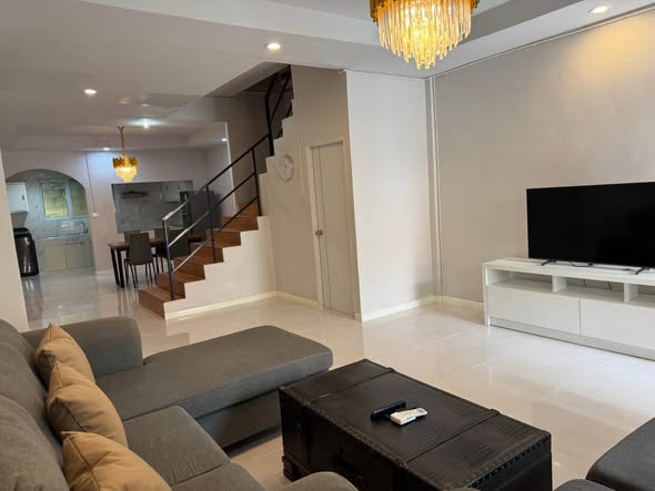 living room of QUINN SUKHUMVIT 101 ควินน์ สุขุมวิท 101
