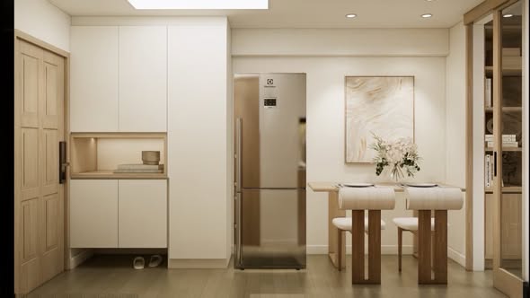 bathroom of Raintree villa